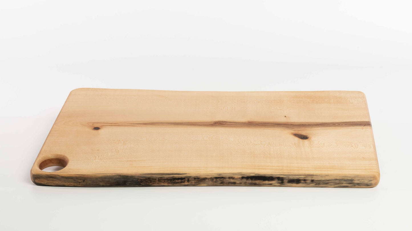 Live-Edge Custom Charcuterie Board - Maple