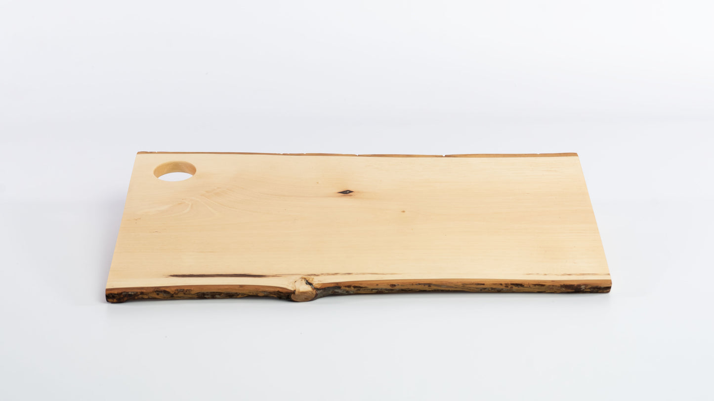 Live-Edge Custom Charcuterie Board - Ash