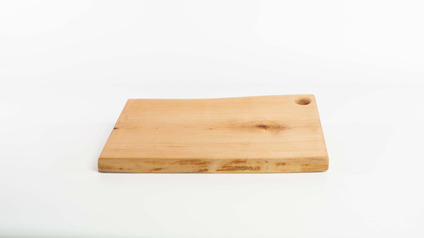 Live-Edge Custom Charcuterie Board - Yellow Birch