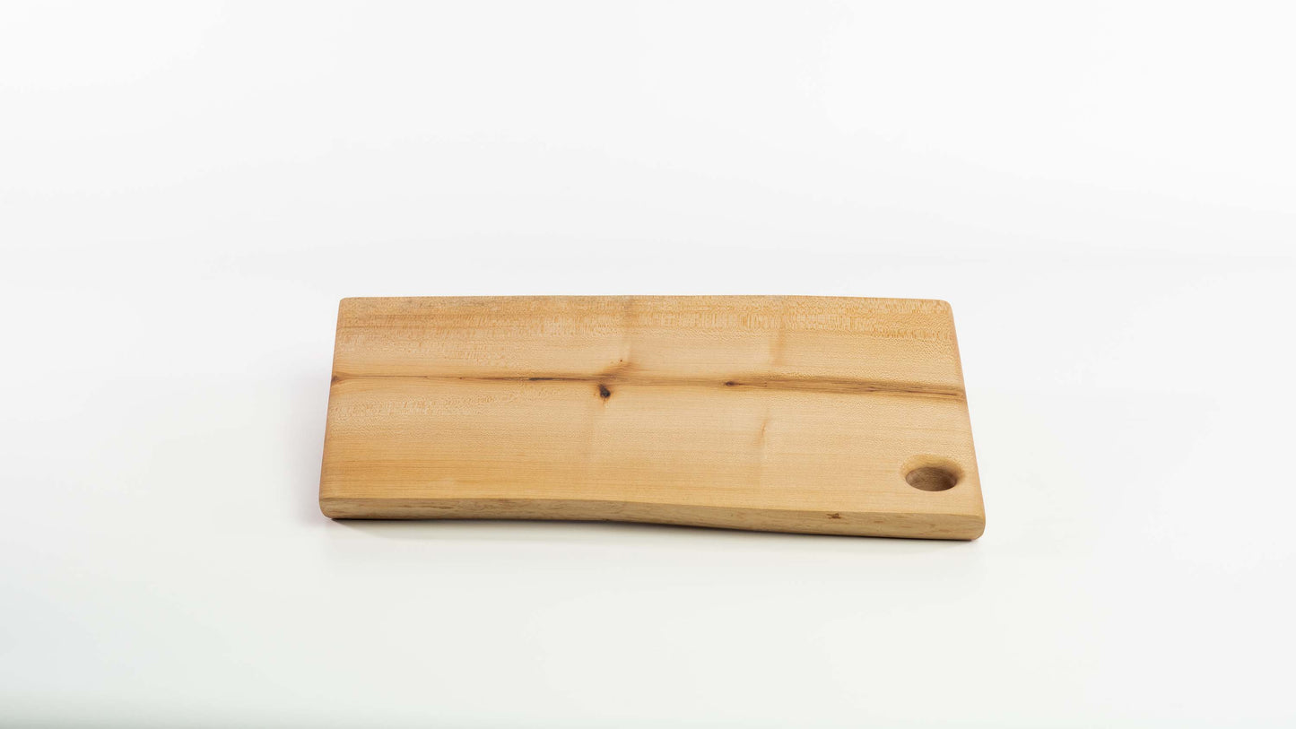 Live-Edge Custom Charcuterie Board - Yellow Birch