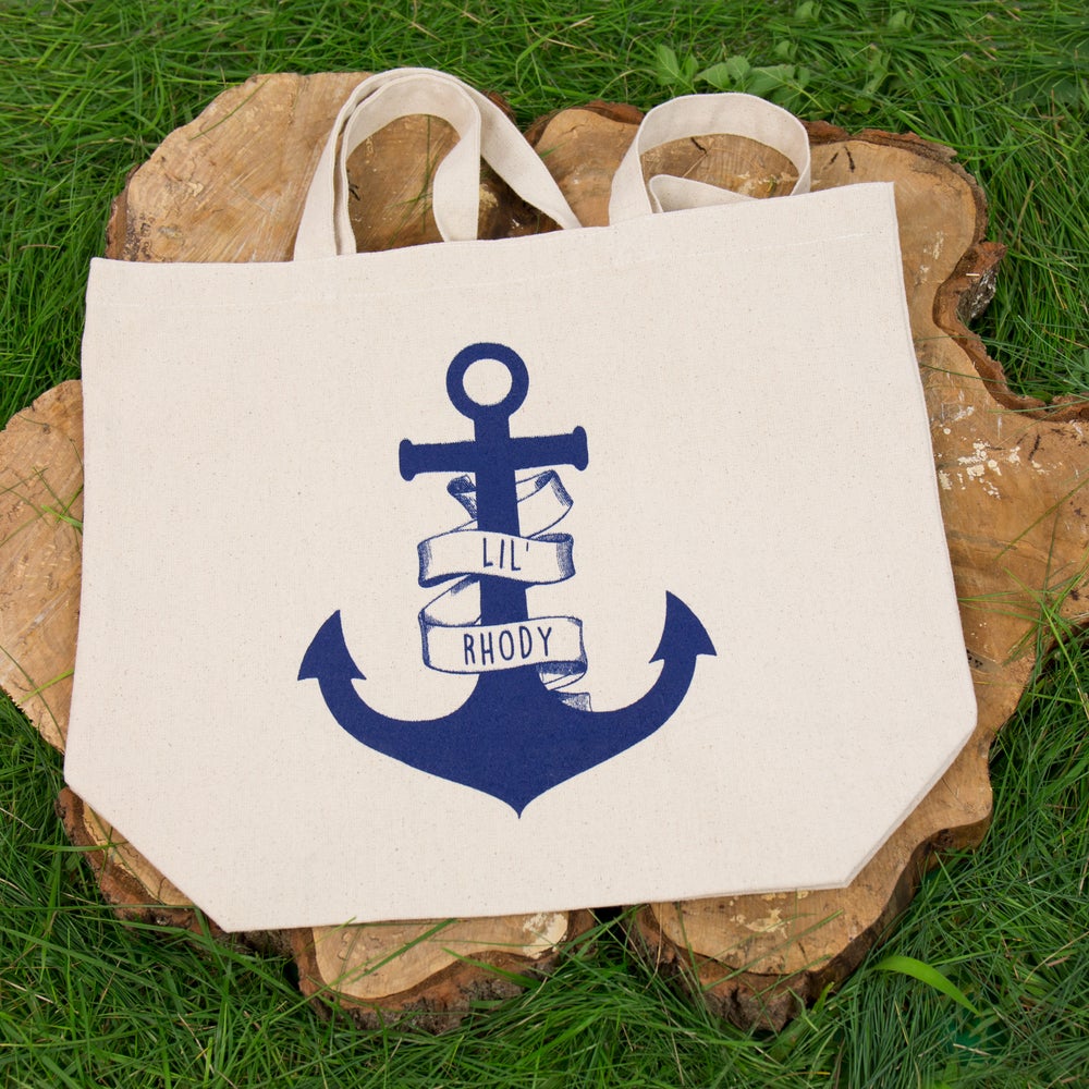 Lil Rhody Anchor Tote Bag