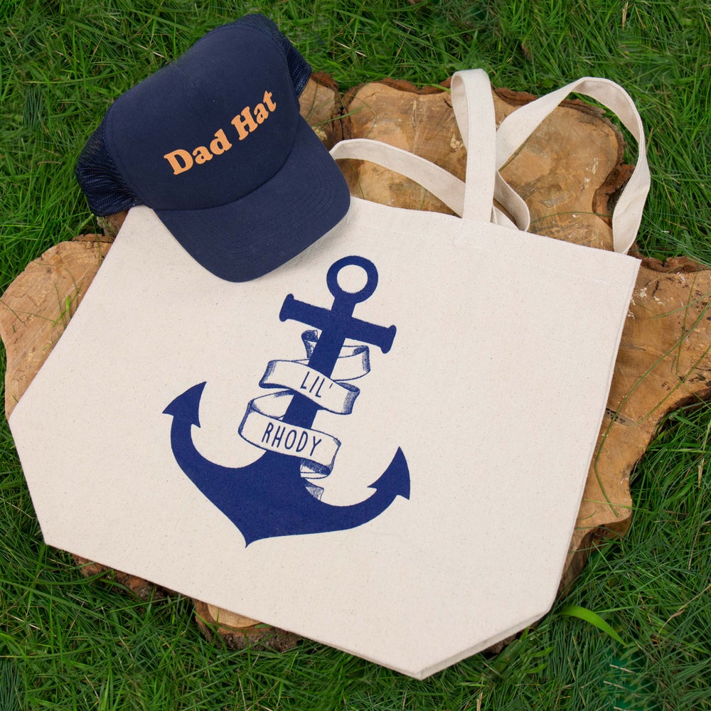 Lil Rhody Anchor Tote Bag